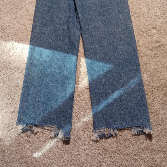 AE Dreamy Drape Super High-Rise Baggy Wide Leg Jeans*NO OFFERS - Picture 6 of 9